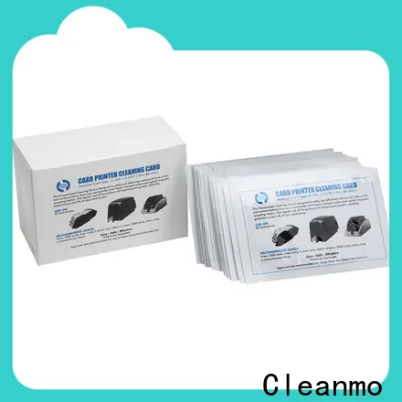 Cleanmo T shape zebra printer cleaning cards wholesale for Zebra P120i printer 1