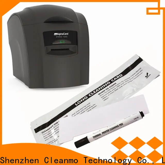 Wholesale custom AlphaCard Short T Cleaning Cards PP factory for AlphaCard PRO 100 Printer 1