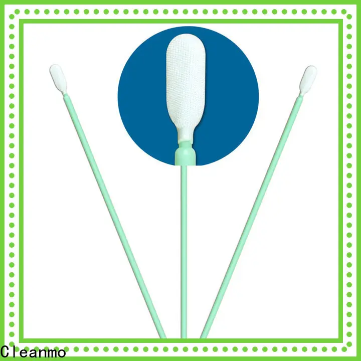 Cleanmo high quality optical cotton swab wholesale for excess materials cleaning 1