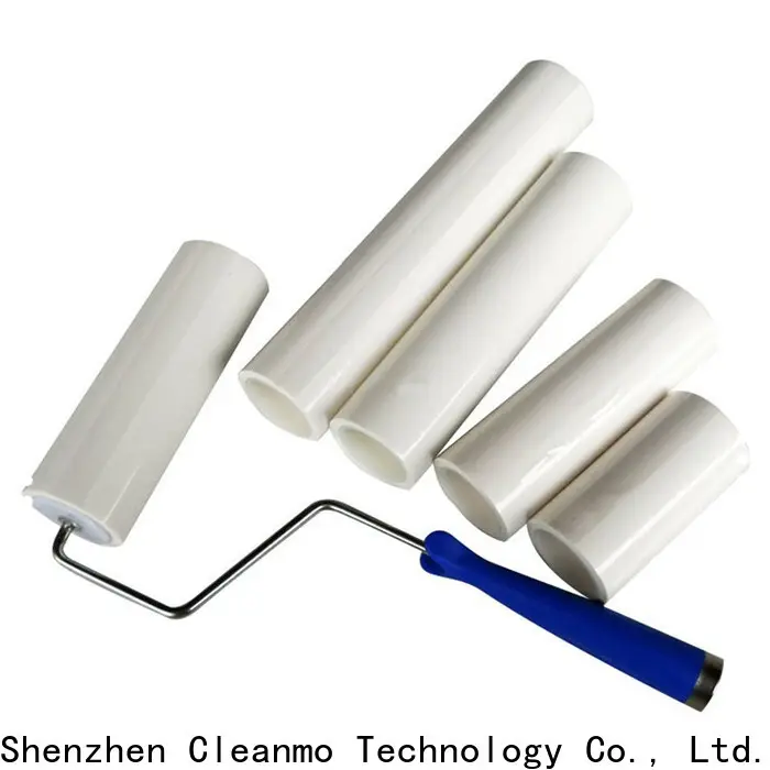 Cleanmo coated adhesive sticky lint roller supplier for medical device 1