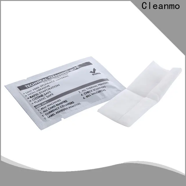 Custom ODM thermal printhead cleaning wipes 99.9% Electronic Grade IPA Solution factory for ID Card Printers 1