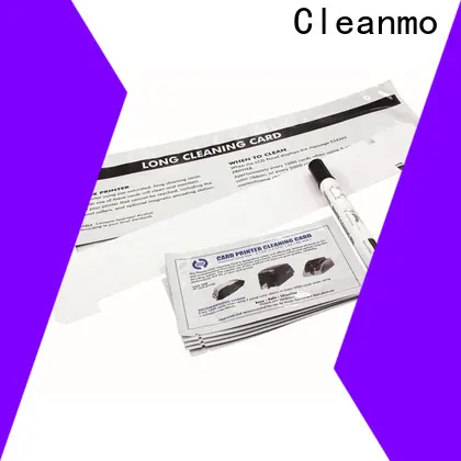 Cleanmo Custom CR80 Cleaning Cards supplier for Javelin J360i printers 1