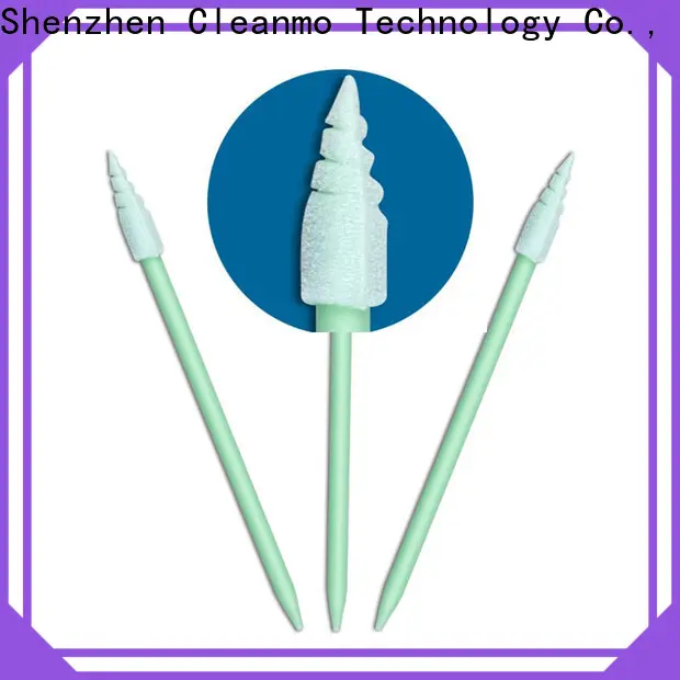Bulk purchase best long handled cotton buds green handle factory price for excess materials cleaning 1