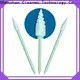 Bulk purchase best long handled cotton buds green handle factory price for excess materials cleaning 1