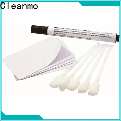 Cleanmo Non Woven magic bullet printer cleaner factory for PR5360LE TeamNisca ID Card Printers 1
