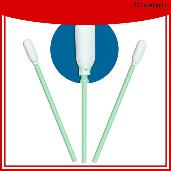 Bulk purchase cleanroom swabs small ropund head supplier for Micro-mechanical cleaning 1