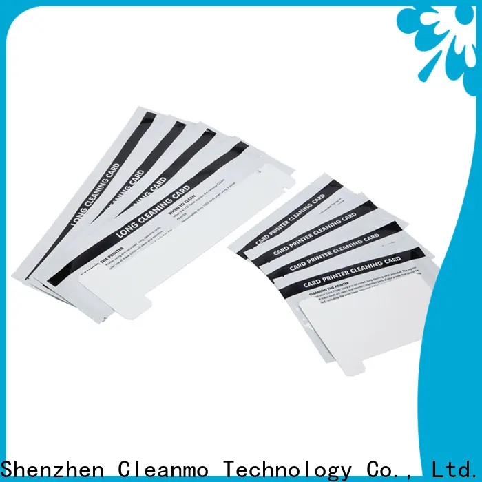 Custom high quality zebra cleaning card Aluminum foil packing factory for ID card printers 1