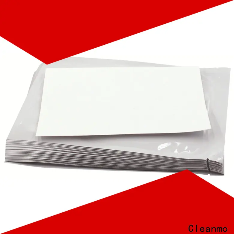 Cleanmo quick Evolis Cleaning cards factory price for Evolis printer 1