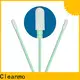 safe material Industrial polyester swabs polypropylene handle wholesale for microscopes 1