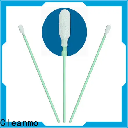 Cleanmo double-layer knitted polyester electronics swab manufacturer for microscopes 1