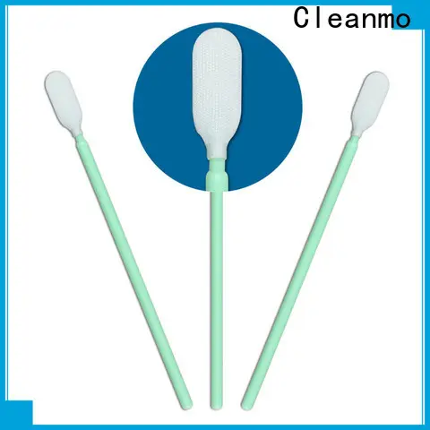 Cleanmo excellent chemical resistance microfiber cleaning swabs factory price for general purpose cleaning 1