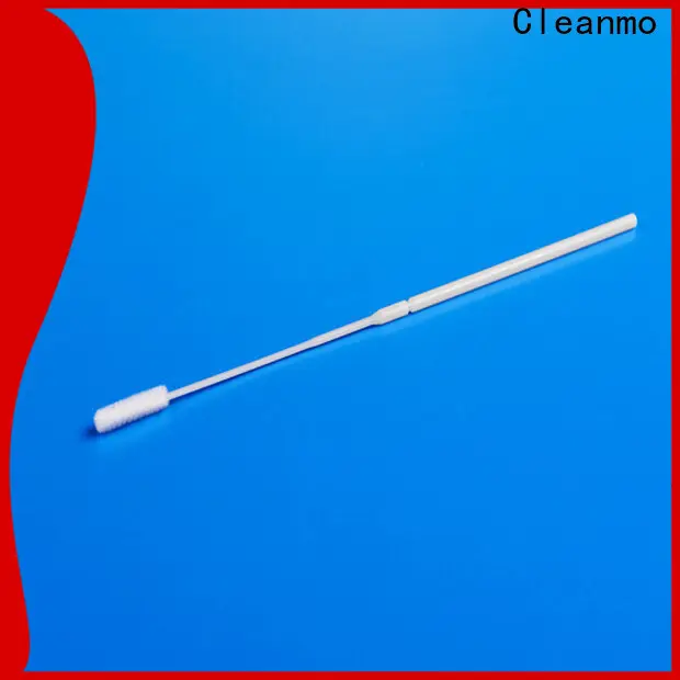 Cleanmo molded break point nylon flocked nasopharyngeal swab supplier for molecular-based assays 1