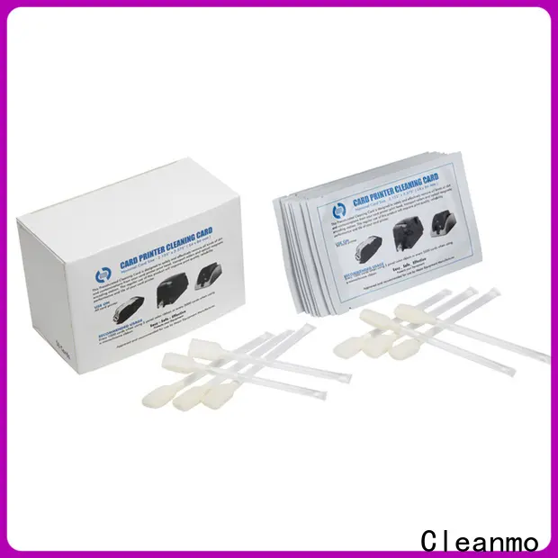 Cleanmo T shape zebra printhead cleaning wholesale for ID card printers 1