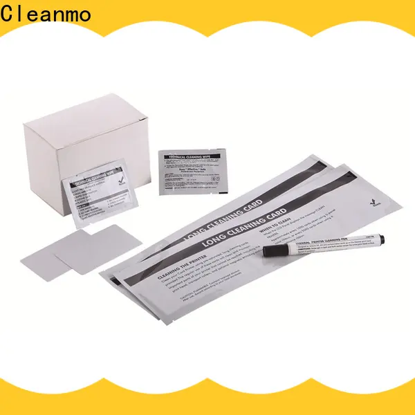 Cleanmo cost-effective Evolis Cleaning cards factory price for Cleaning Printhead 1