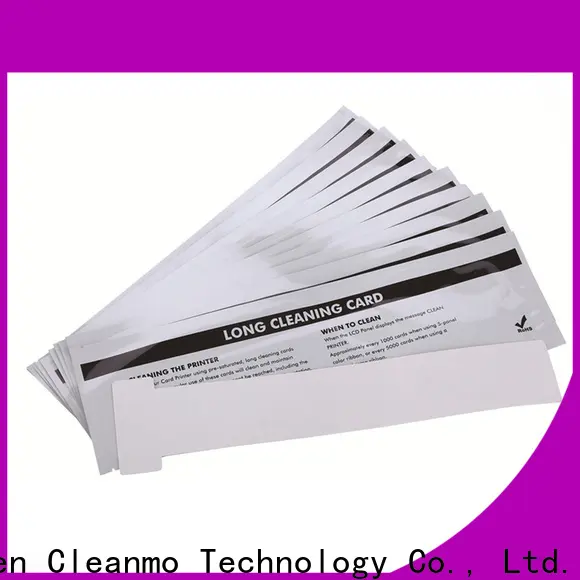 Cleanmo Hot-press compound evolis cleaning kits supplier for Evolis printer 1