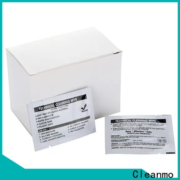 Cleanmo high quality evolis cleaning kits wholesale for Evolis printer1 1