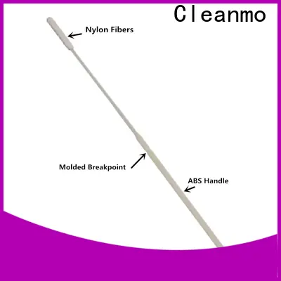 Cleanmo frosted tail of swab handle nylon flocked swab supplier for rapid antigen testing 1