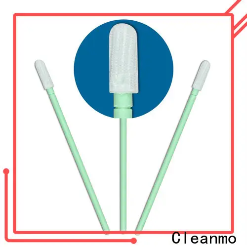 Cleanmo safe material fiber optic swabs manufacturer for general purpose cleaning 1