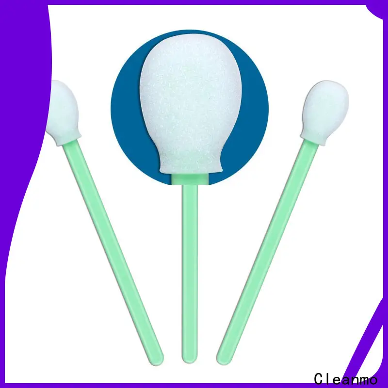 Cleanmo ESD-safe Polypropylene handle calcium alginate swab factory price for general purpose cleaning 1