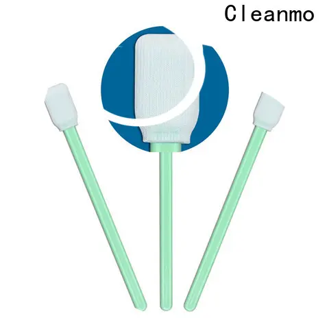 Cleanmo high quality Industrial polyester swabs manufacturer for general purpose cleaning 1