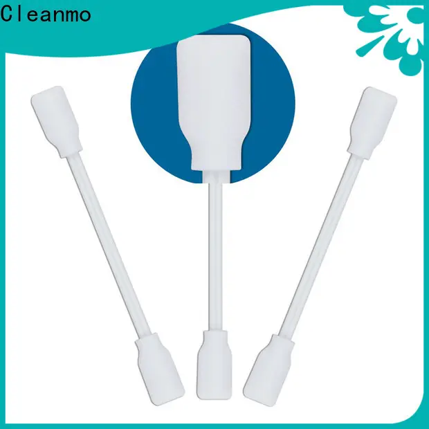 Cleanmo precision tip head cotton swab stick supplier for general purpose cleaning 1
