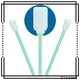 affordable swab applicator Polypropylene handle factory price for excess materials cleaning 1
