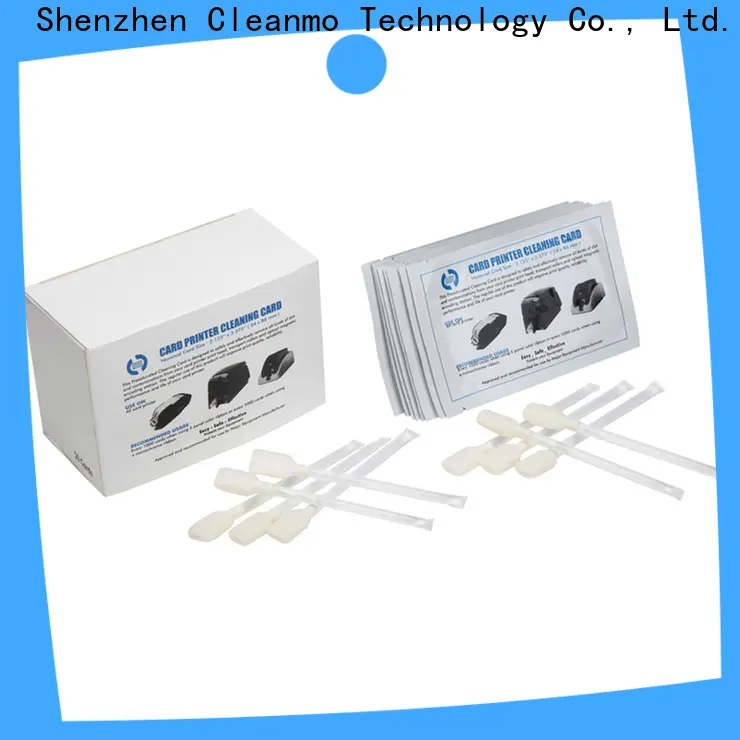 Cleanmo Custom best zebra cleaning card factory for cleaning dirt 1