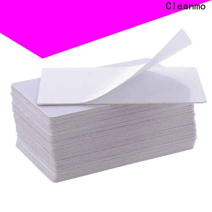 Cleanmo Aluminum Foil laser printer cleaning kit wholesale for Evolis printer1 1
