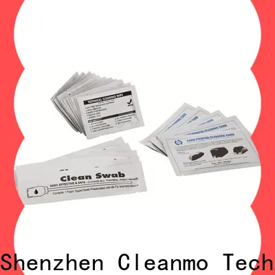 Cleanmo quick Evolis Cleaning cards supplier for Evolis printer 1