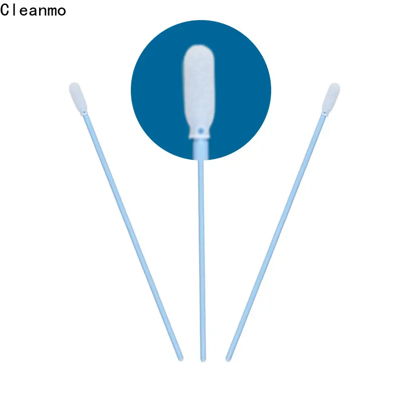 cotonete estéril acessível, cabeça redonda pequena, preço de fábrica para limpeza micromecânica 1