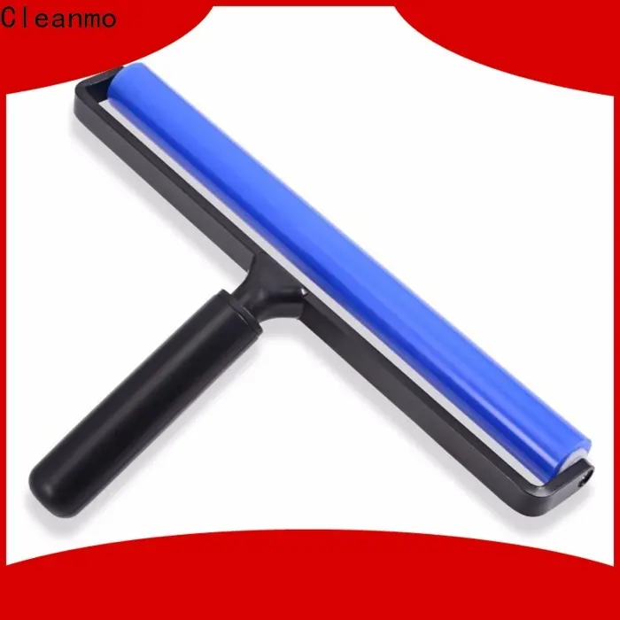 Cleanmo silicone with aluminum alloy resuable lint roller manufacturer for computer screen 1