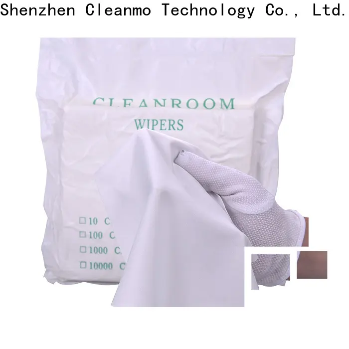good quality disposable microfiber wipes superior dimensional stability factory for chamber cleaning 1
