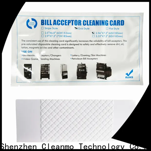 disposable alcohol cleaning cards pvc factory for video game machines 1