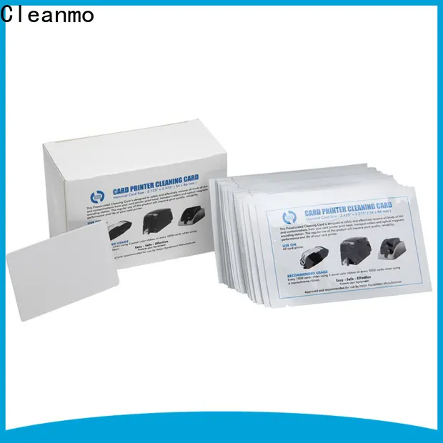 Custom OEM hotel key card cleaner spunlace factory price for ATM machines 1
