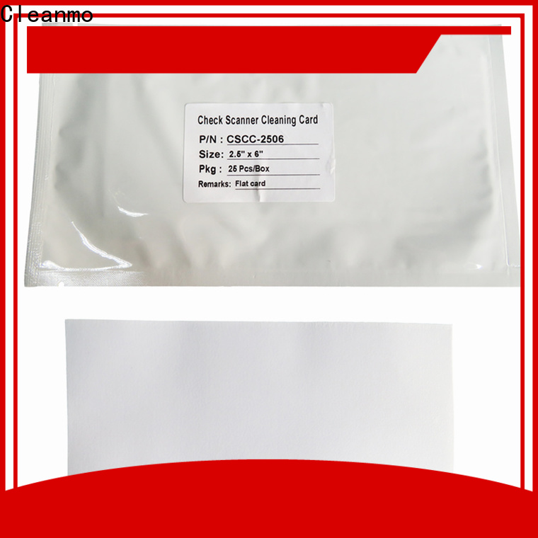 high quality panini check scanner cleaning card broader width wholesale for scanner cleaning 1
