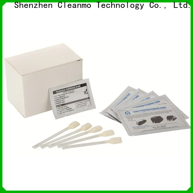 Cleanmo quick evolis cleaning kits wholesale for Evolis printer 1