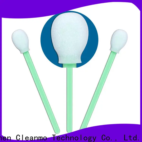 Cleanmo ESD-safe Polypropylene handle ear wax swab supplier for Micro-mechanical cleaning 1