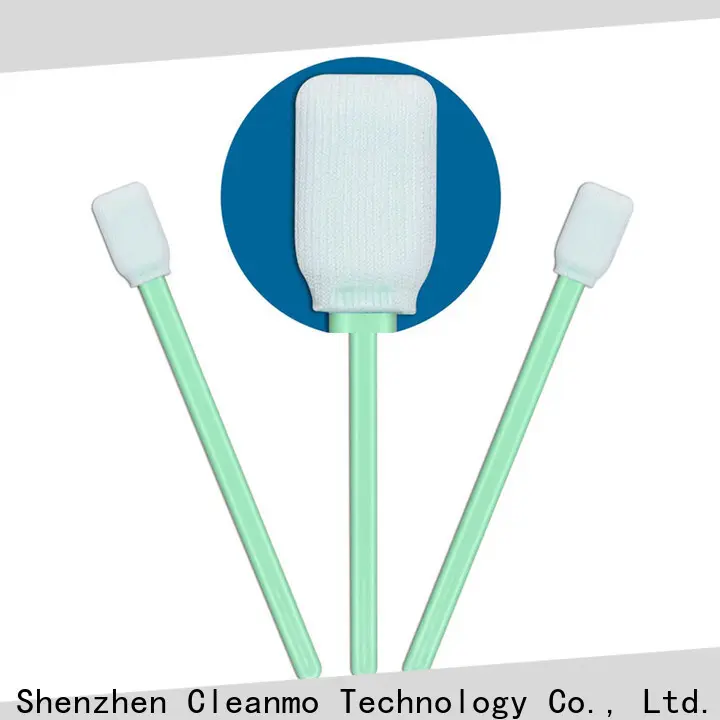 Cleanmo double-layer knitted polyester sterile polyester swabs manufacturer for printers 1