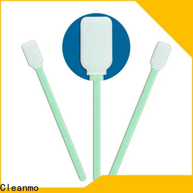 Cleanmo double-layer knitted polyester Cleanroom polyester swab supplier for printers 1