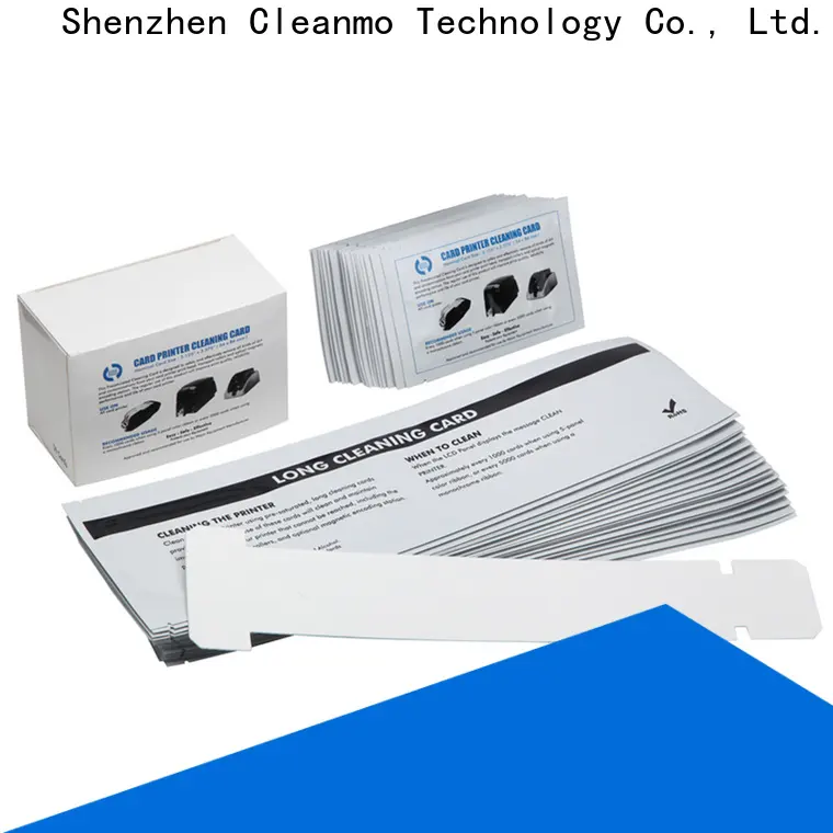 Cleanmo Bulk buy zebra printer cleaning cards wholesale for cleaning dirt 1