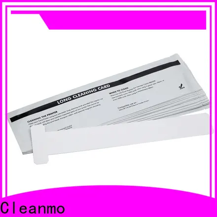 Cleanmo Bulk purchase zebra cleaning card factory for Zebra P120i printer 1