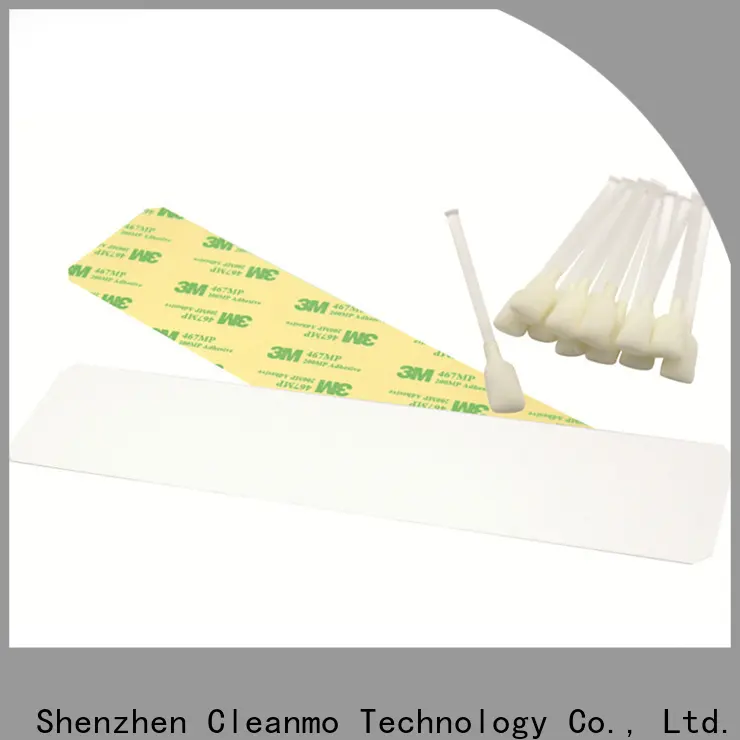 Cleanmo non woven zebra cleaning card manufacturer for cleaning dirt 1
