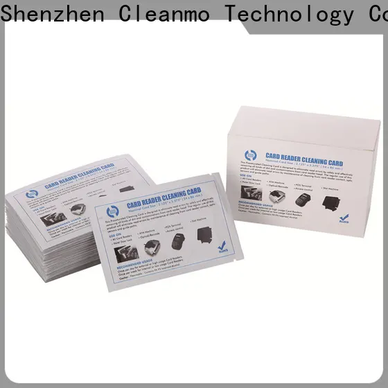 Cleanmo convenient clean printer head supplier for ID card printers 1
