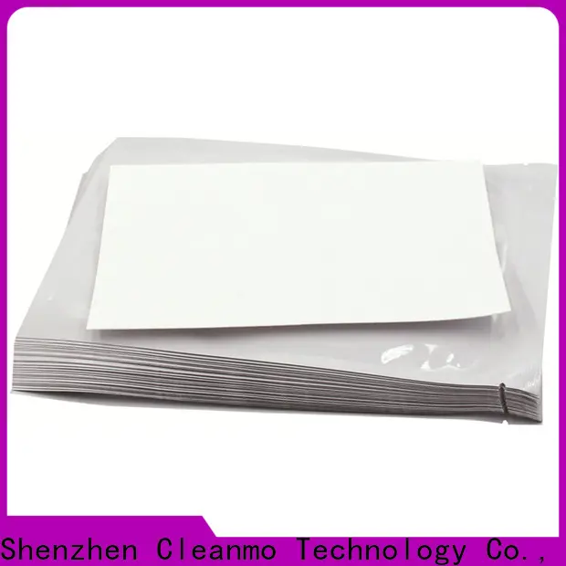 Cleanmo cost-effective printer cleaning supplies manufacturer for Evolis printer 1