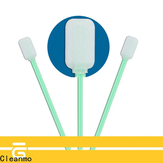 Cleanmo excellent chemical resistance polyester tipped swabs factory for microscopes 1