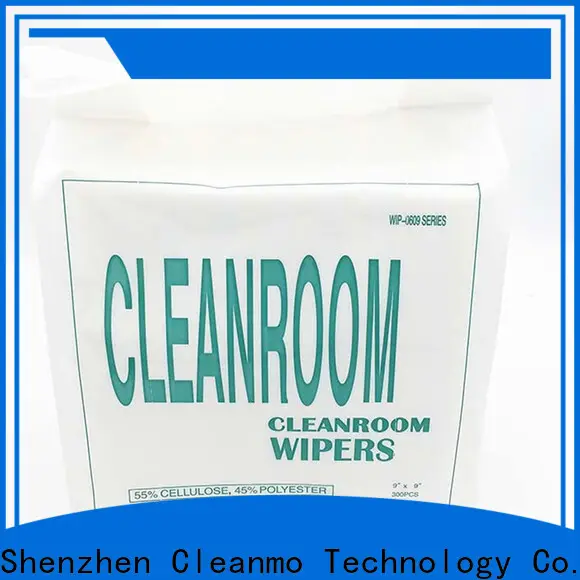 convenient Cleanroom Lint Free microfiber Wipes abrasion resistance factory price for stainless steel surface 1