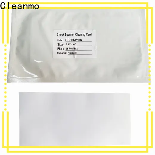 effective check reader cleaning card manufacturer for Canon CR-55 Check Scanner 1