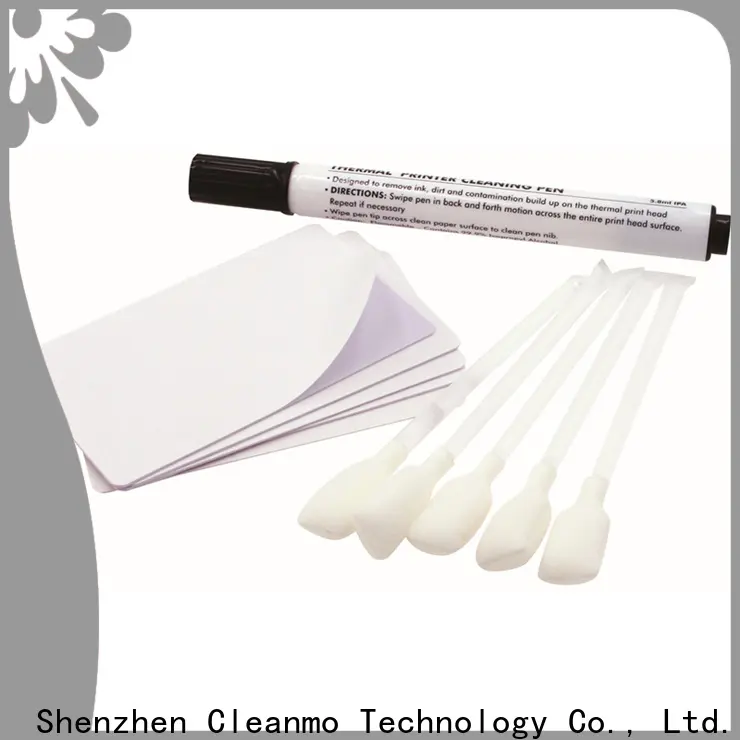 Cleanmo non woven print cleaner wholesale for ID card printers 1