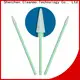 Cleanmo green handle mouth care swabs factory price for excess materials cleaning 1
