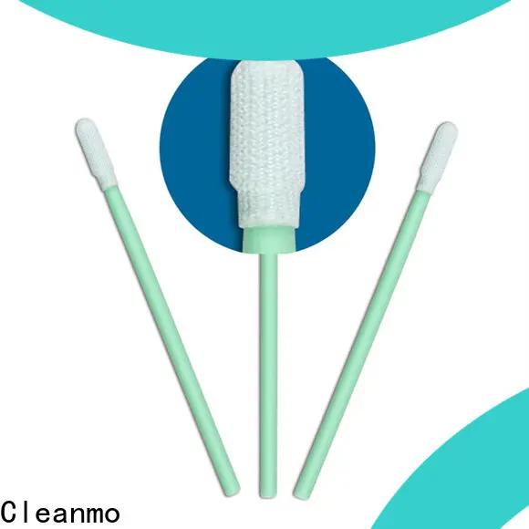 Cleanmo safe material knitted polyester swabs factory for general purpose cleaning 1